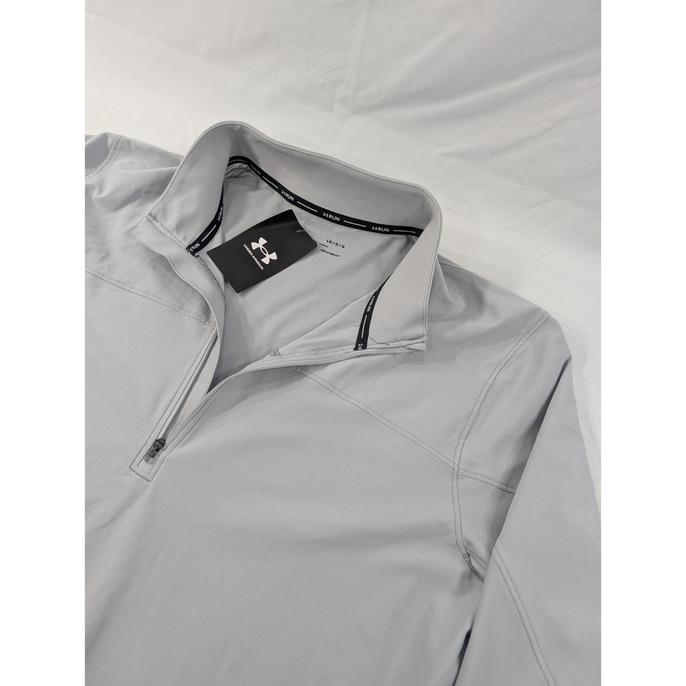 UA Under‎ Armour 1/2 Zip Tech Running Pullover Long Sleeve New With Tags Large